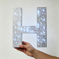 Enseigne lumineuse LED multicolore personnalisée effet ciel étoilé avec télécommande pour éclairage de magasins, bureaux, maisons et bâtiments