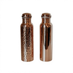 BS International NA80 Leakproof Eco-Friendly Dishwasher Safe Copper Water Bottle Hot/Cold Insulation Anti-corrosion Hand Grip - Product Image 6
