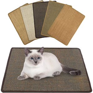 Tapis à gratter pour <span class=keywords><strong>chat</strong></span> Meubles de <span class=keywords><strong>canapé</strong></span> Protecteur <span class=keywords><strong>anti</strong></span>-rayures Sisal naturel Tapis à gratter pour <span class=keywords><strong>chat</strong></span> <span class=keywords><strong>Griffe</strong></span> de meulage - Product Image 6