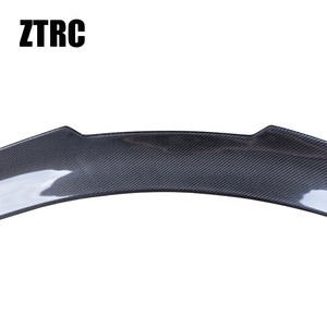 สปอยเลอร์หลังคาร์บอนไฟเบอร์แท้ทรง PSM สำหรับรถยนต์ Q60 Q60S Coupe ปี 2013-2024 - Product Image 4