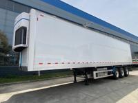 Nouvelle semi-remorque frigorifique en acier FengNiao, manuelle, diesel, 3 essieux, 13,6 m, Euro 3, -10°C, capacité de charge 31-40T, puissance en ch.