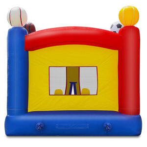 Château gonflable commercial pour enfants Moonwalk, château de saut extérieur blanc, Bouncer pour adultes B-79, Maison gonflable commerciale pour enfants Moonwalk - Product Image 4