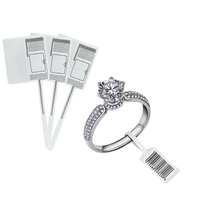 Étiquette RFID pour bijoux personnalisée, longue portée UHF, imprimable, anti-effraction, suivi de sécurité, ISO18000-6C, 860-960 MHz, étanche, mini