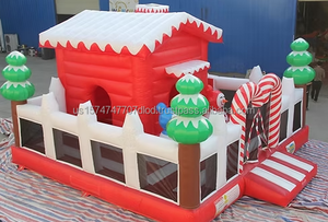 Château gonflable de bonhomme de neige magique certifié pour le parc parfait de rebond de parties avec l'approbation de la CE EN71 - Product Image 3