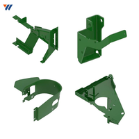 Support de rouleaux de surface pour module rond de ventilateur, dénudeur de rotor, noueuse, constructeur de module, loquet, bande de support pour capteur de son YW / cadre de capteur de son