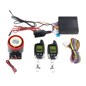 NTO LM450 Alarme de alarme de motocicleta anti-roubo, alarme de som flash, sensor de inclinação do motor, alarme remoto Lcd de 2 vias, alarme de choque e impacto do gatilho