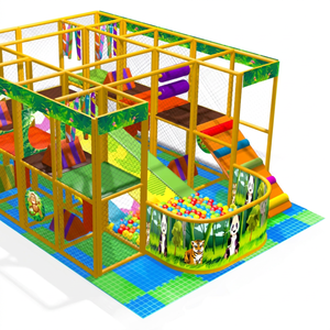 Softplay 7x5x2,5 H MT Equipo de juegos para interiores Piscina de bolas con tobogán de rodillos suave y divertida - Product Image 1