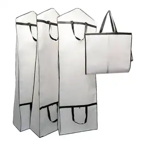 판촉 사용자 정의 로고 가정용 방진 대량 정장 커버 옷 보호대 의류 가방