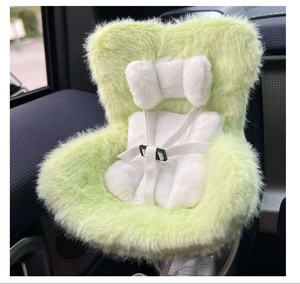 ที่นั่งตุ๊กตาในรถ17ซม. น่ารักและใช้งานได้จริงพร้อมคลิปติดช่องแอร์อุปกรณ์เสริมภายในสำหรับกล่องตาบอดของสะสมตุ๊กตาแฟนๆ - Product Image 1