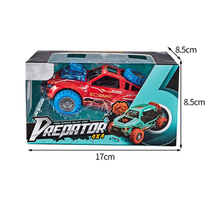 1/32 Accidente <span class=keywords><strong>de</strong></span> aleación <span class=keywords><strong>de</strong></span> camión modelo Diecast coche <span class=keywords><strong>de</strong></span> colisión atrás coche <span class=keywords><strong>de</strong></span> <span class=keywords><strong>juguete</strong></span> vehículo 4WD Cross-country coche con rueda <span class=keywords><strong>de</strong></span> goma - Product Image 6