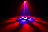 Projecteur à tête mobile LED RGBW haute puissance 19x40W, style B-Eye K15 professionnel avec effet kaléidoscope pour studio TV