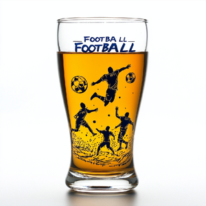 Vaso de Cerveza Grande de Cristal con Diseño de Balón de Fútbol para <span class=keywords><strong>Cata</strong></span> de Cerveza y Barbacoa al Aire Libre - Product Image 3