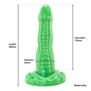Tapón Anal de PVC verde, dispositivo de masturbación femenino masculino suave con textura de escamas de dragón, recién llegado, DILOS transfronterizos - Product Image 6