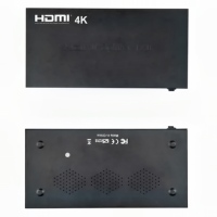 Divisor HDMI 4K 1X8, Divisor de 4 Puertos, 1 Entrada y 8 Salidas para PS4, Cámara, Laptop, PC a TV, Monitor, Pantalla Múltiple