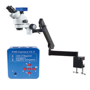<span class=keywords><strong>Microscopio</strong></span> estéreo trinocular 7-45x, cámara <span class=keywords><strong>de</strong></span> 21MP, brazo articulado digital dental, Clip <span class=keywords><strong>de</strong></span> seguridad - Product Image 5