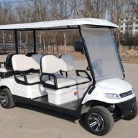 Voiturette de golf électrique TongCai robuste pour chantiers de construction, batterie 72V 150Ah, pneus tout-terrain 4x4, direction à gauche, navigation GPS