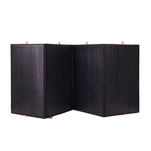 แผงโซลาร์เซลล์แบบพับได้ขนาดเล็ก 400W สีดำทั้งหมด ประสิทธิภาพ 23.5% สำหรับตั้งแคมป์กลางแจ้ง พลังงาน 36V โมโนคริสตัลไลน์ทรงพลัง - Product Image 2