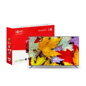 ขายส่งสมาร์ททีวี 32" Full HD 1080p ทีวีโทรทัศน์ 32 นิ้วดิจิตอล DVB-T2S2 LED TV
