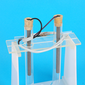 Démonstrateur d'solution de chlorure de cuivre électrolytique, instrument et équipement pédagogiques pour expériences d'électrolyse, ensemble complet - Product Image 2