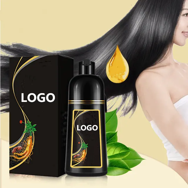 Nhật Bản Thuốc nhuộm tóc màu dầu gội đầu với màu đỏ với thương hiệu của riêng bạn