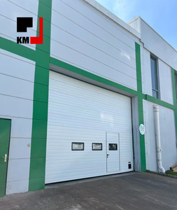 Factory Direct 40mm Thick Windproof Workshop Sliding <strong>Door</strong> Electric Lifting Rolling <strong>Back</strong> Industrial Overhead Sectional <strong>Door</strong> - Product Image 1