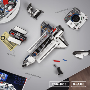 JAKI 8502 jouets spatiaux le MOC navette spatiale modèle assemblage modèle briques compatibles avec 8480 enfants cadeau de noël bloc de construction - Product Image 4