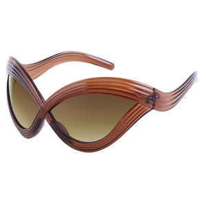 Gafas de sol estilo ojo de gato Y2K para mujer, protección UV400, montura de PC, gafas modernas - Product Image 1