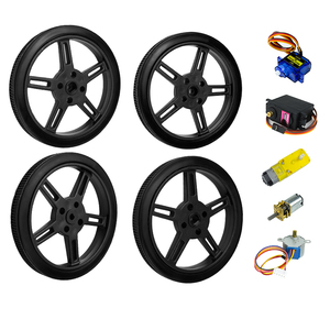 MG996R SG 90 SG5010 Servo 360 Degrees Continuous <strong>Rotation</strong> N20 TT Motor 5V Stepper Motor Micro Servo Motor RC Servo With Wheel - Product Image 1