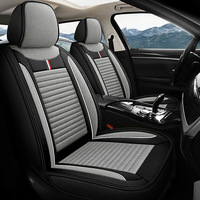 Protection de siège automobile robuste - Housses complètes imperméables - Ajustement universel pour SUV, berline, camionnette - Facile à nettoyer