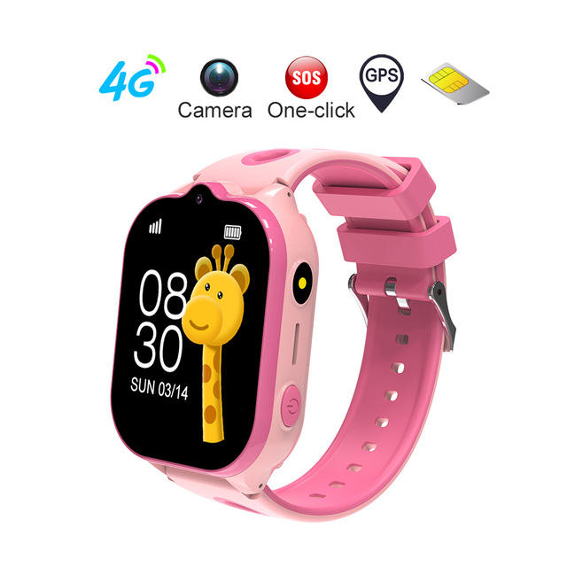 Kids 4G Android Smartwatch LT52 128MB RAM 192MB ROM GPS LBS WIFI Location Video Call Puzzle Games Boys Grlis Smart Watch