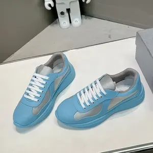 Vente en gros de baskets de sport de luxe pour hommes et de chaussures chunky pour femmes, de créateur, à lacets, avec semelle extérieure en caoutchouc et design coussin - Product Image 5