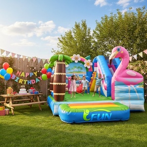 Castillo Inflable con Temática de Fútbol, Zona de Juegos Suave para Niños Pequeños, Tobogán, Casa de Brinco Interior, Piscina de Pelotas, Material de PVC, Uso Comercial - Product Image 3