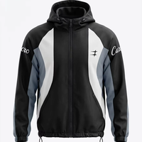 Veste coupe-vent légère à capuche personnalisée pour homme 2026 en polyester pour le jogging, la course à pied et les sports décontractés en extérieur – Vente en gros