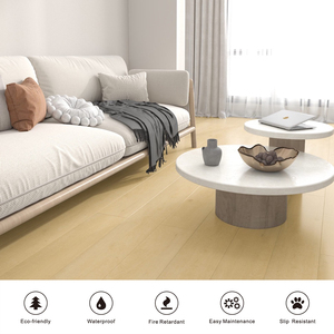 Phong Cách Hiện Đại 12Mm Không Thấm Nước PVC <span class=keywords><strong>WPC</strong></span> Sàn Bấm Với Hệ Thống Khóa Thân Thiện Với Môi Tấm Ván Rộng Cho Phòng Ngủ Phòng Khách Căn Hộ - Product Image 3