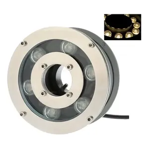 6W 24V IP68 lampada a LED sommergibile luce calda luci della fontana per fontane all'aperto - Product Image 2