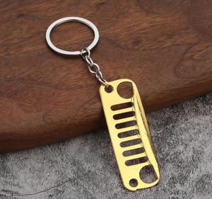 Portachiavi dello sterzo dell'automobile da corsa della griglia del paraurti anteriore dell'auto - Product Image 4