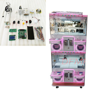 Vier-Personen-Mini-Krauenmaschine anpassbare Mini-Puppe Kran Boutique-Spielzeugfänger personalisierter Preis Arcade-Spiel Münzbetrieben - Product Image 3