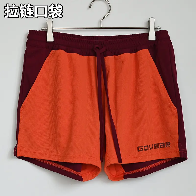 Custom Drawstring Workout Jogger Pants Fashion Polyester Basketball Mesh Sport Shorts Unisex Summer Basic Men Shorts