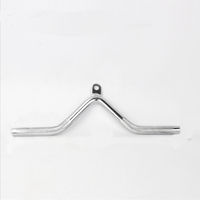 Accessoires de matériel de musculation de haute qualité : Corde de triceps, Poignée D Row, Barre droite rotative