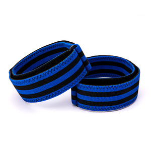 GET FIT Hoge Kwaliteit Anti-Slip Glute Banden Aanpasbaar Logo Zware Training Polssteun Bloedstroom Fitness Oefeningen Polyester - Product Image 3