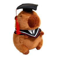 Cadeau de jouet en peluche Capybara de remise de diplôme de doctorat populaire pour les amis en peluche douce