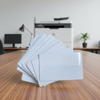 Tarjetas Magnéticas de PVC CR80 al por Mayor, Tarjetas en Blanco Laminadas con Película, Impresión Digital/UV por Transferencia, Impresoras de Inyección de Tinta, Logotipo Personalizado