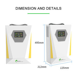 Onduleur solaire hybride 11 kW à sortie unique 48 V CC/CA 2 MPPT 150 A - Product Image 4