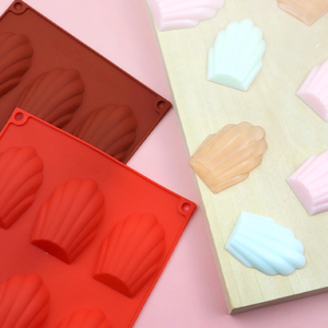 Khuôn Bánh 205 Bằng Silicon, Bán Sỉ Khuôn Bánh Vỏ Madeleine Bằng Silicon 9 Khoang, Khuôn Bánh Quy Bằng Silicon - Product Image 3
