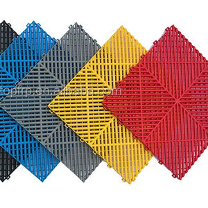 Garage Tiles Interlocking Flooring Anti-slide Plastic pp Floor Tile - Product Image 1