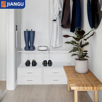 Tiroir de rangement empilable grande capacité pour l'organisation de la garde-robe, idéal pour le rangement des vêtements dans la chambre