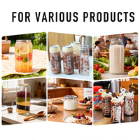 Vente en gros de canettes de boisson en PET transparentes de 220 ml - Qualité alimentaire pour l'emballage de latte, café, soda, jus et autres boissons