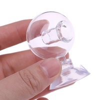 Diffuse verre CO2 goutte vérificateur Aquarium accrocher sur CO2 moniteur capteur détecteur indicateur pour réservoir de poissons aquatique planté réservoir Test PH