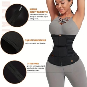 Faja Reductora de Cintura de Alta Calidad, Cinturón Postparto, Banda de Fitness para Gimnasio, para Mujeres y Hombres, para Adelgazar en Casa, con Función de Protección - Product Image 5