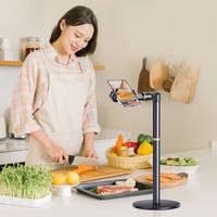 Support de téléphone pliable et télescopique en alliage d'aluminium réglable pour TikTok, diffusion en direct et blogage – Vente en gros